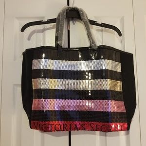 VS Sequin Tote Bag